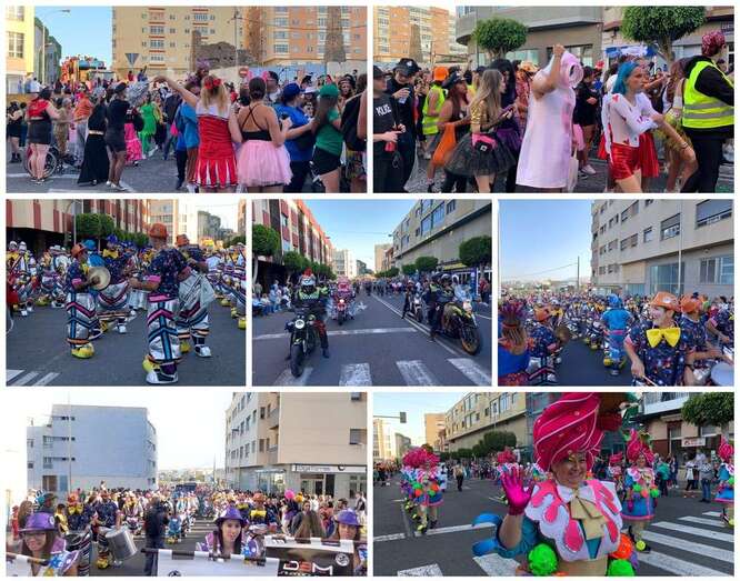 Collage de fotos de la Cabalgata/TA.